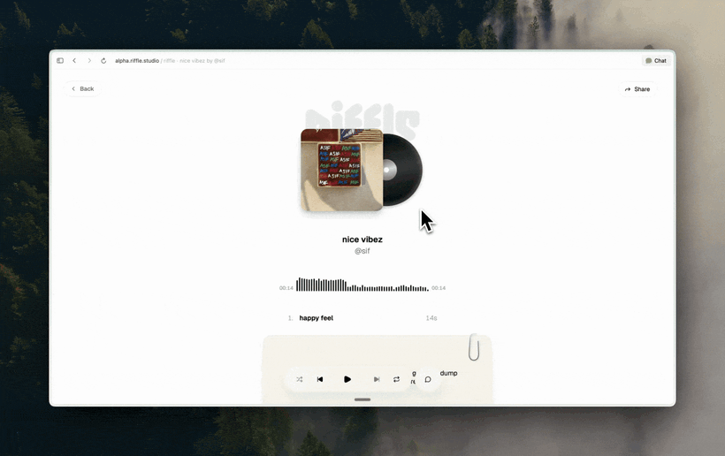 Embedding a drop on a website